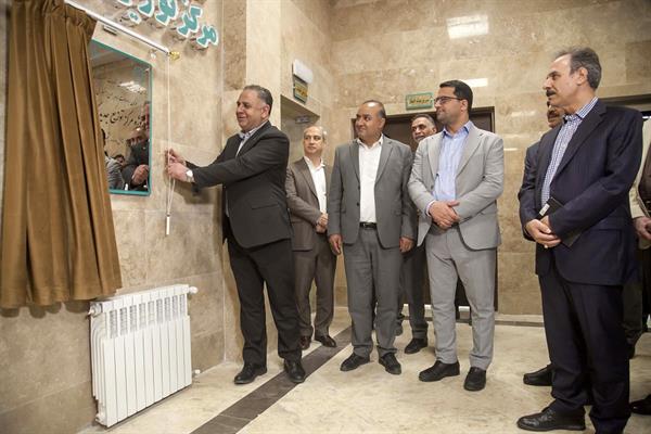افتتاح پروژه مرکز توزیع کرمانشاه