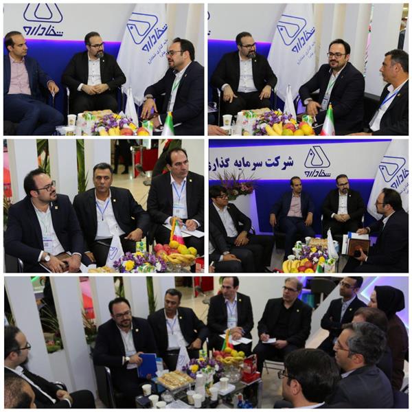 🔹️حضور دکتر محمد امین رضوانفر مدیرعامل شرکت توفیق دارو در غرفه شفادارو در نمایشگاه ایران فارما 2019